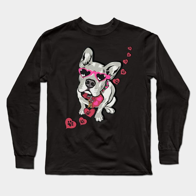 Pitbull Lover Valentines Day Long Sleeve T-Shirt by tamdevo1